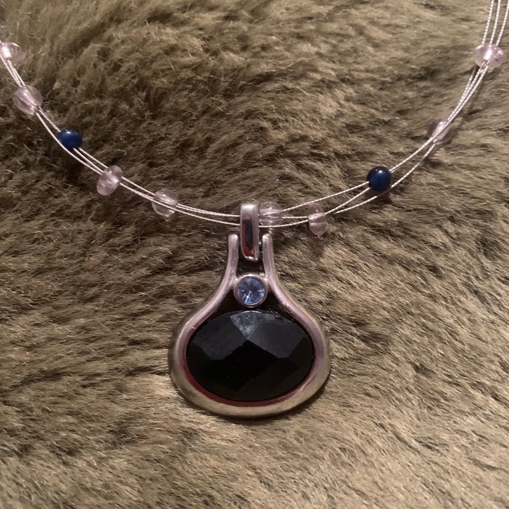 Lia Sophia Blue Necklce